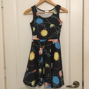 Space themed dress